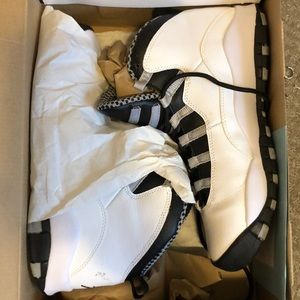 Air Jordan 10 Retro 6.5 youth = 8 woman’s